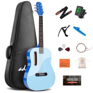 ADM 38" Acoustic Guitar Kit for Beginners