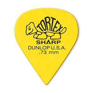 Jim Dunlop Toretex Yellow Guitar Picks - 12 Pack