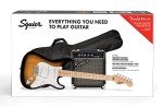 Fender Squier Sonic Strat Pack with Accessories Bundle