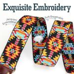 BoonSpark Adjustable Guitar Strap with Vintage Design