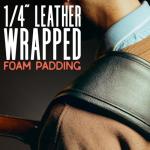 Levy's Leathers Black Bass Guitar Strap