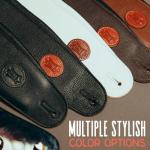 Levy's Leathers Black Bass Guitar Strap