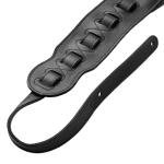Levy's Leathers Black Bass Guitar Strap