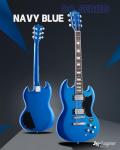 Leo Jaymz Navy Blue 39" Electric Guitar