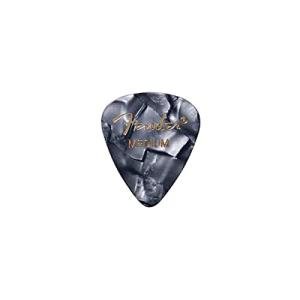 Fender Black Moto Medium Guitar Picks 12-Pack