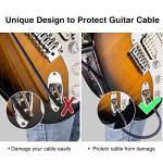 LEKATO Flower Guitar Strap with Pick Holder and Picks