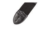 Fender Black Guitar Strap with Red Logo