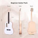 ADM 38" Acoustic Guitar Kit for Beginners