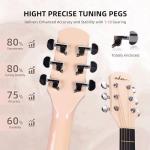 ADM 38" Acoustic Guitar Kit for Beginners