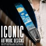 Levy's 2" Polyester Guitar Strap, The Wave