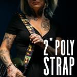 Levy's 2" Polyester Guitar Strap, The Wave