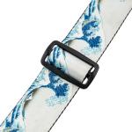 Levy's 2" Polyester Guitar Strap, The Wave