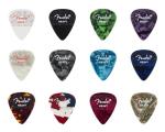 Fender 351 Heavy Dotted Guitar Picks - 12 Pack
