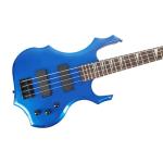 Fojill Full Size Electric Bass Guitar Bundle