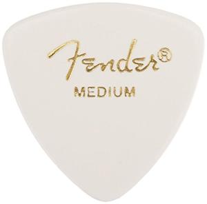 Fender 346 Medium White Celluloid Guitar Picks 12-Pack