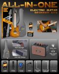 Leo Jaymz 39" Electric Guitar Kit for Beginners