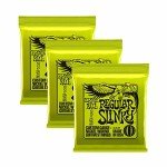 Ernie Ball Regular Slinky Guitar Strings 3-Pack