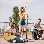 Vangoa 3/4 Size Electric Acoustic Guitar Bundle