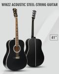 Winzz Full Size Acoustic Guitar for Beginners 41