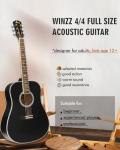 Winzz Full Size Acoustic Guitar for Beginners 41