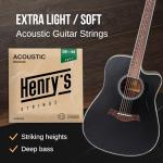 Extra Light Acoustic Guitar Strings 09-44 Set