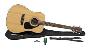 Yamaha GigMaker Acoustic Guitar Bundle - Natural