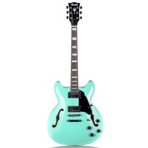 Redid RD-100 Semi-Hollow Electric Guitar - Green