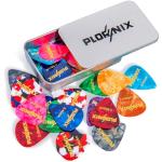 Plornix 30-Count Colorful Celluloid Guitar Picks