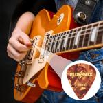 Plornix 30-Count Colorful Celluloid Guitar Picks