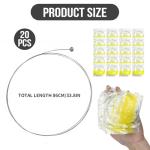 Nextpal 20 Pcs Electric Guitar High E Strings