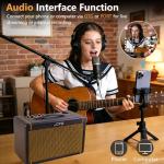 JOYO 20W Acoustic Guitar Amp with Bluetooth