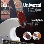 BoonSpark Bohemian Print Guitar Strap – Adjustable & Durable