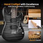 Pyle 39” Electric Guitar Kit with Amp Bundle