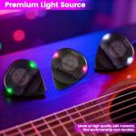 LED Light-Up Guitar Pick for Enhanced Performance