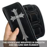 Nefelibata Embroidered Guitar Strap with Foam Padding