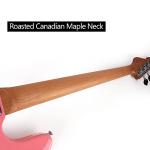 Fojill Full Size Electric Bass Guitar - Pink