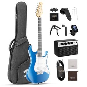 Fesley 39" Beginner Electric Guitar Starter Kit