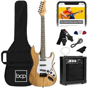 Beginner Electric Guitar Kit with Amp and Case