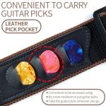 WOGOD 5-Pack Guitar Straps for Acoustic and Electric