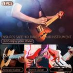 WOGOD 5-Pack Guitar Straps for Acoustic and Electric