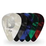 D'Addario 0.50mm Celluloid Guitar Picks - 10-Pack