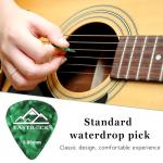 EASTROCK 15-Piece Guitar Pick Set with Organizer