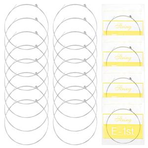 Molain 20 Pack Acoustic Guitar High E Strings