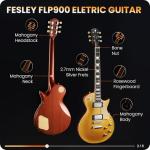 Fesley LP Electric Guitar with Mahogany Body
