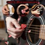 24-Piece Colorful Guitar Picks Set with Tin Case