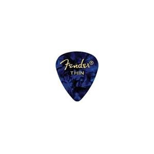 Fender Blue Moto Thin 351 Guitar Picks - 12 Pack