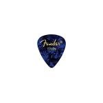 Fender Blue Moto Thin 351 Guitar Picks - 12 Pack
