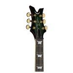Dean Custom Run 15 Icon Trans Green Electric Guitar