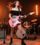 Vangoa Pink Electric Guitar Starter Kit with Amp