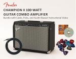 Fender Champion II 100W Guitar Combo Amp Bundle